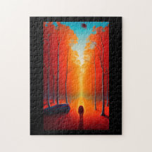 Fall foliage utomlands sphere orange golden löv re