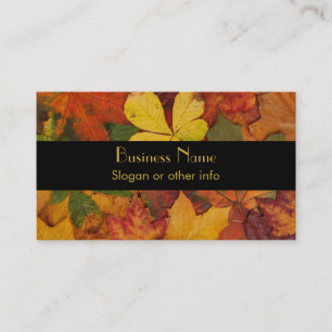 Fall Foliage Visitkort