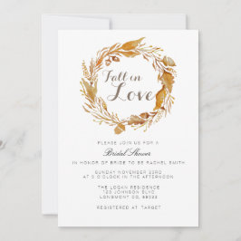 Fall Foliage Watercolor | MÖHIPPA INBJUDAN