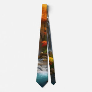 Fall folie vid vattenfallet slips