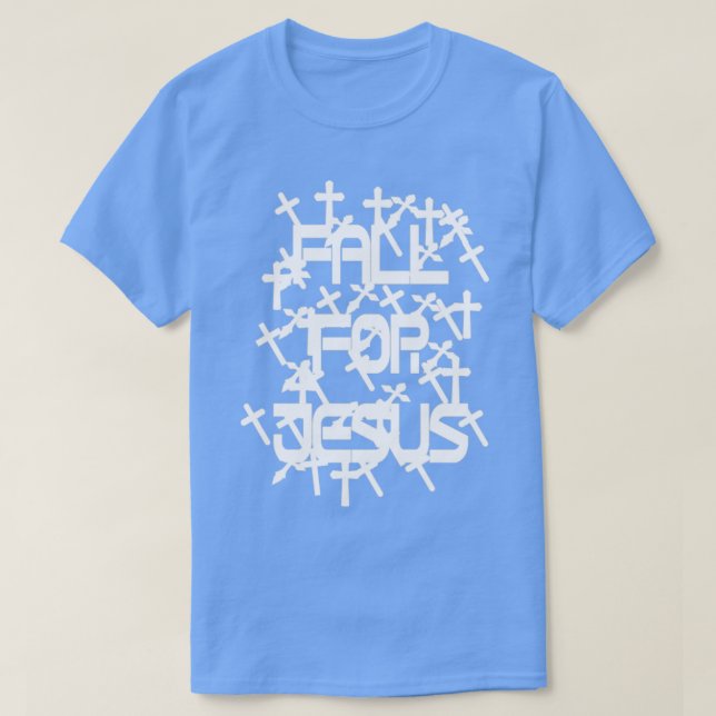 Fall för Jesus2 T Shirt (Design framsida)