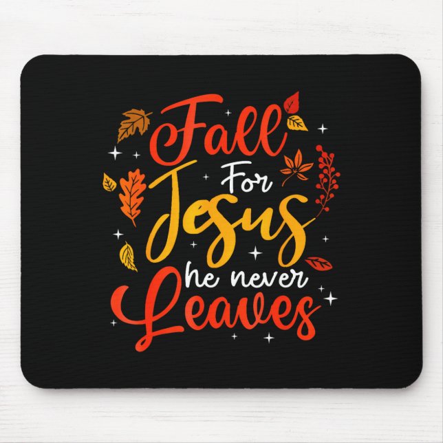 Fall For Jesus He Never Leaves Leaves Autumn Chris Musmatta (Framsidan)