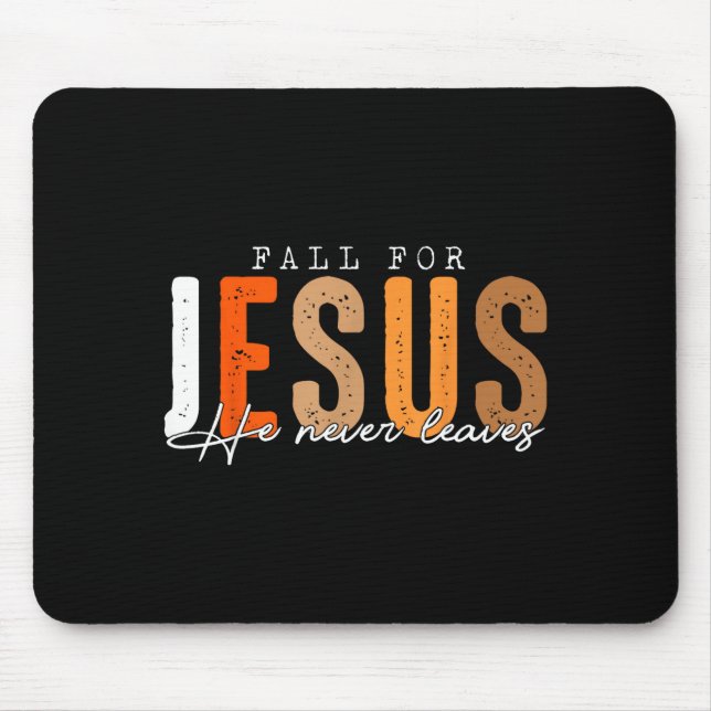 Fall For Jesus He Never Leaves Leaves Autumn Chris Musmatta (Framsidan)