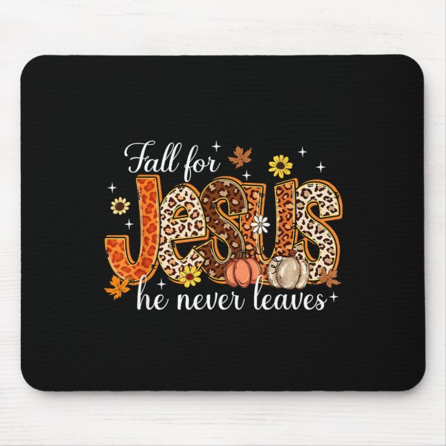 Fall For Jesus He Never Leaves Pumpkin Autumn Than Musmatta (Framsidan)