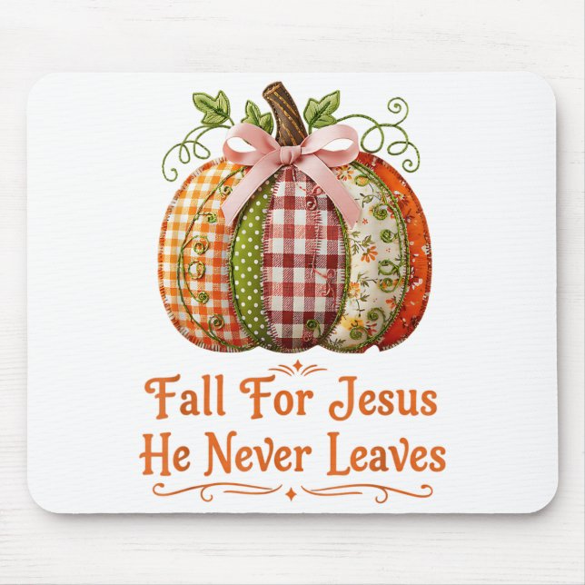 Fall For Jesus He Never Leaves Pumpkin Patchwork C Musmatta (Framsidan)
