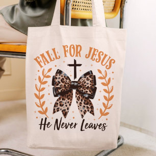 Fall för Jesus kristna Religiösa höst Tygkasse