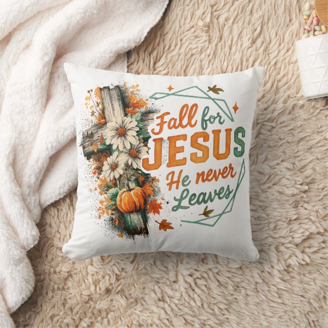 Fall för Jesus... Kudde (Filt)