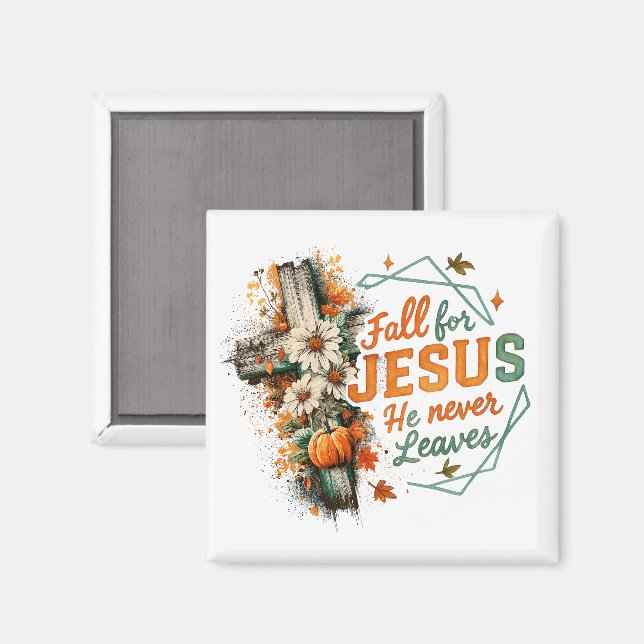 Fall för Jesus... Magnet (Front/Back)