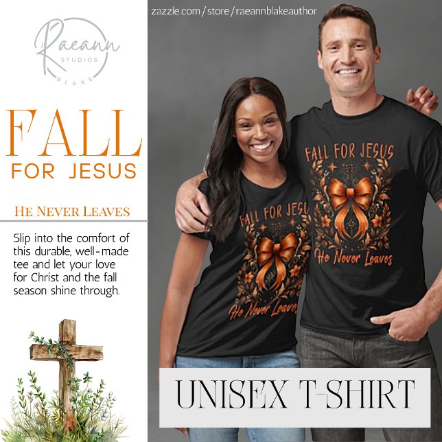 Fall for Jesus Unisex T-Shirt blir Förälska dig i  (Skapare uppladdad)