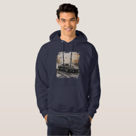 Fall Forest Drift Run | Cinematic Car-kort Hoodie