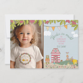 Fall Forest Friends Photo - tackkort Tack Kort