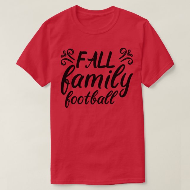 Fall-fotboll T Shirt (Design framsida)