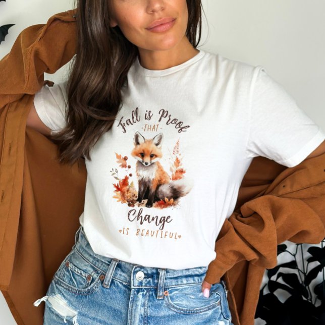 Fall Fox-citat T Shirt (Skapare uppladdad)
