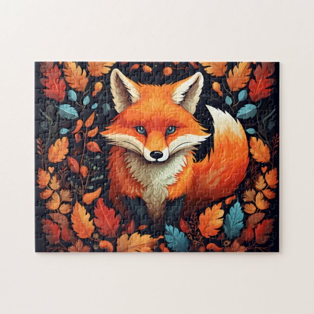 Fall Fox Pussel (Horisontell)