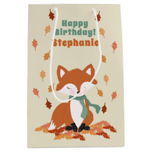 Fall Fox Woodland Birthday