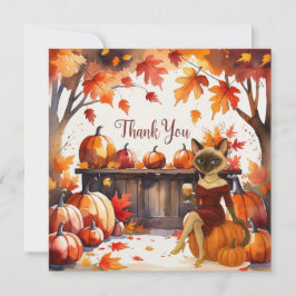 Fall Friendsgiving tackkort Tack Kort