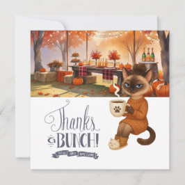 Fall Friendsgiving tackkort Tack Kort