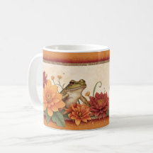 Fall Frogs och Blommigt Elegance