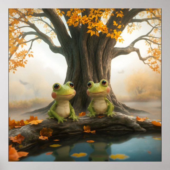 Fall Frogs Poster (Framsidan)