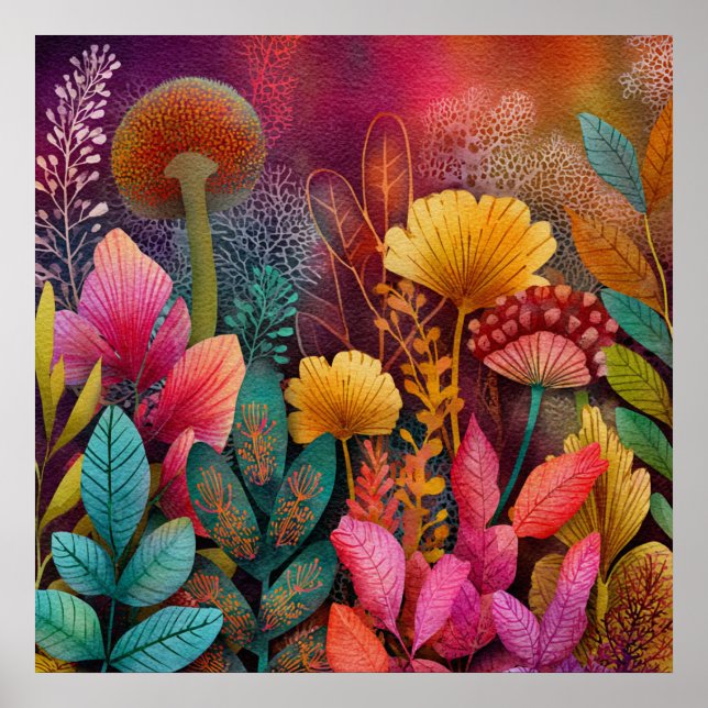 Fall Garden Poster (Framsidan)