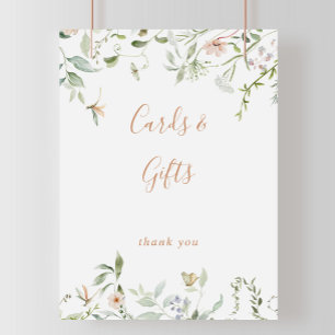 Fall Garden WildBlomkort och presentkort Poster