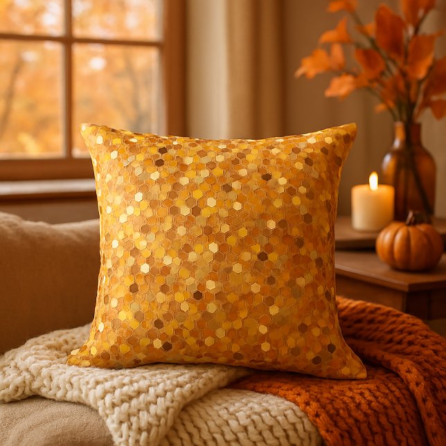 Fall Glitter Dekorativ kudde - Gnistra ditt space! (Skapare uppladdad)