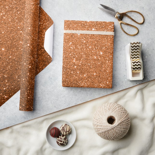 Fall Glitter Presentpapper (Hantverk)
