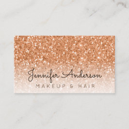 Fall Glitter Visitkort