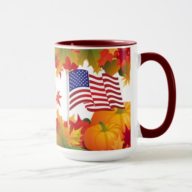 Fall Glory Patriotic Mugg (Höger)