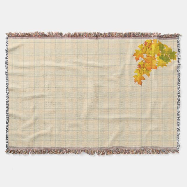 Fall Glory Warm Throw Blanket Filt (Framsidan)