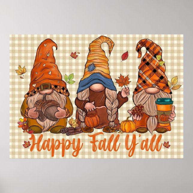 Fall Gnomes Poster (Framsidan)