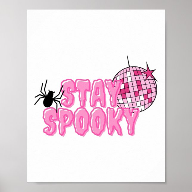 Fall Graphic Tees - Spooky Disco Party Poster (Framsidan)