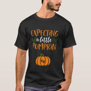 Fall Gravid Announcement Shirts Couple Hallowee T Shirt