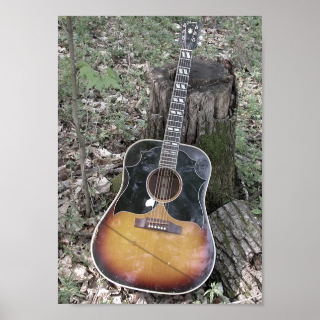 Fall Guitar Poster (Framsidan)