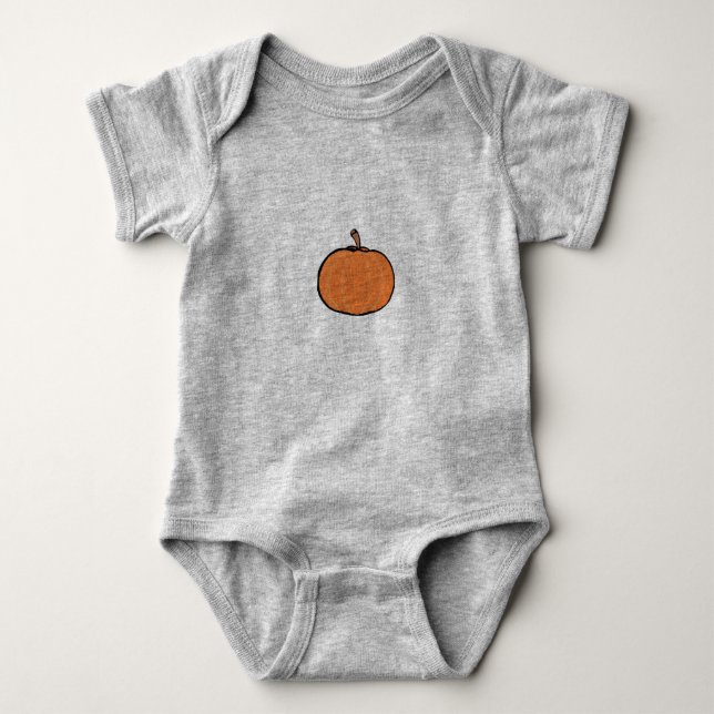 Fall/Halloween/pumkin onsie T Shirt (Framsida)