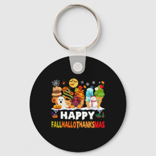Fall Halloween Thanksgiving jul Lycklig Hallot Nyckelring