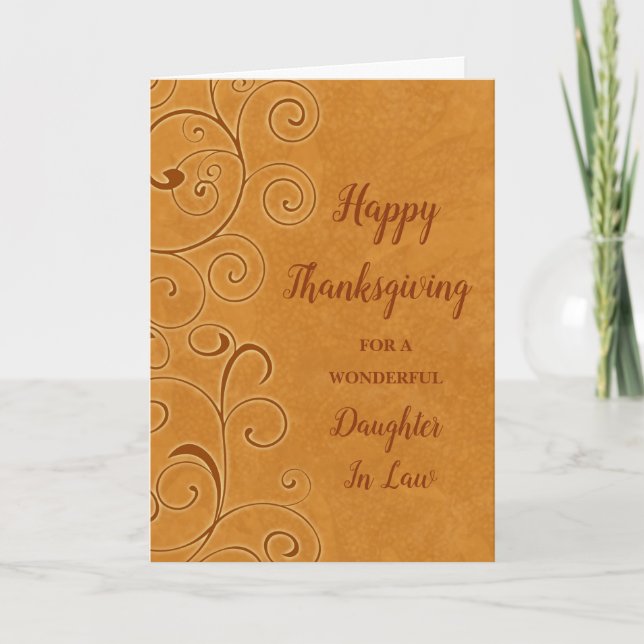 Fall Happy thanksgiving dotter i juridik Helgkort (Framsida)
