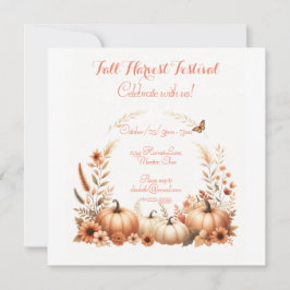 Fall Harvest Festival Inbjudningar