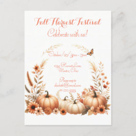 Fall Harvest Festival Vykort