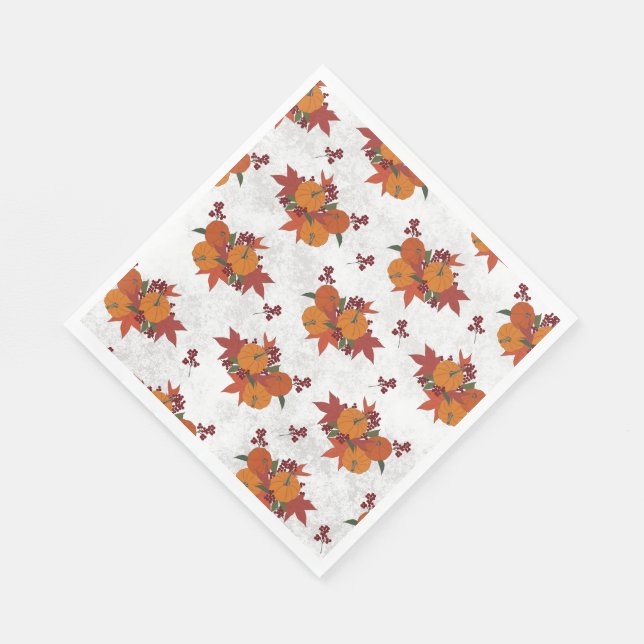 Fall Harvest Pappra Napkins Pappersservett (Hörn)
