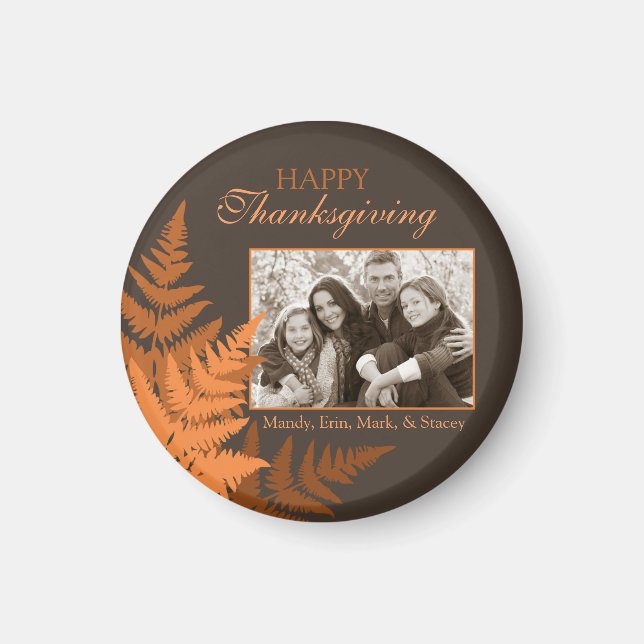Fall Harvest Photo Magnet 2 (Framsidan)