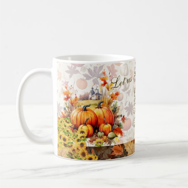 Fall Harvest Thanksgiving Mugg (Vänster)
