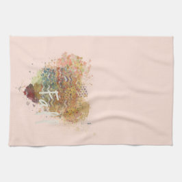 Fall Heart Kitchen Towel Kökshandduk