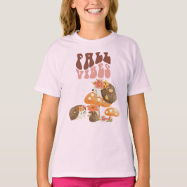Fall Hedgehogs T Shirt