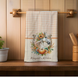 Fall Horse Kökshandduk