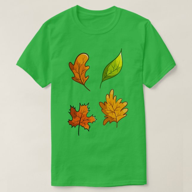 Fall höst löv1 t shirt (Design framsida)