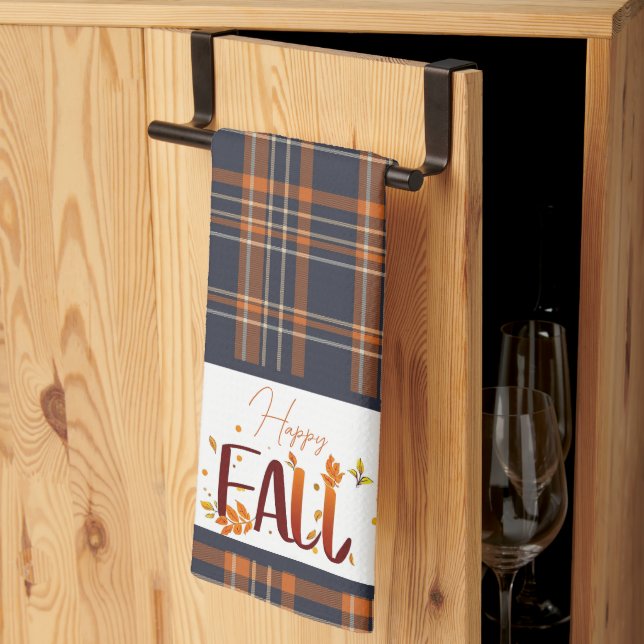 Fall/höst/löv/betald Kökshandduk (Thirds Fold)