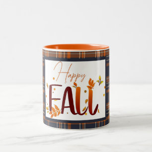 Fall/höst/löv/betald Två-Tonad Mugg
