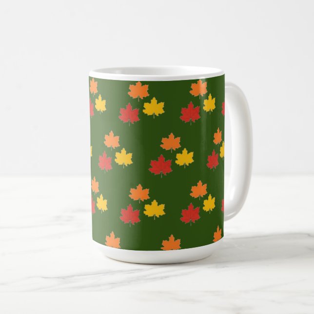 Fall/höst/löv Mugg (Framsida höger)
