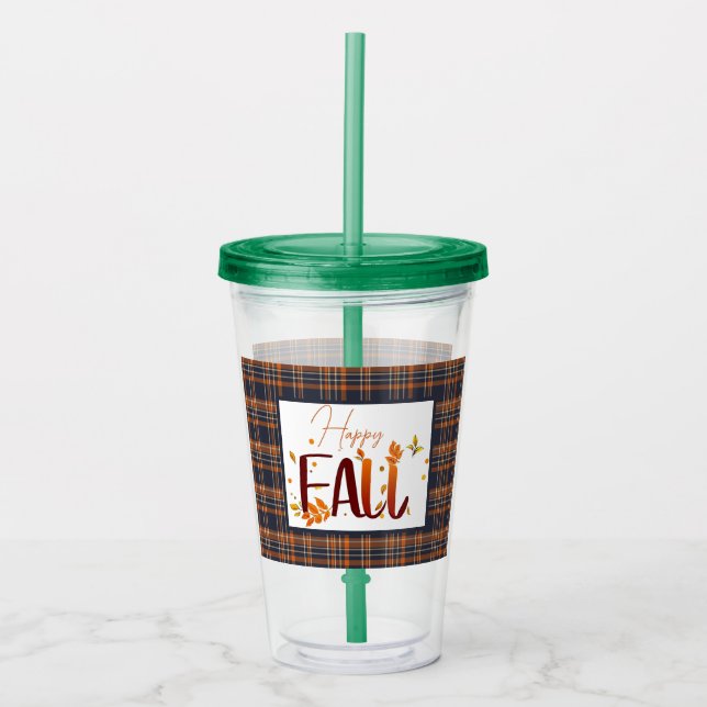 Fall/Höst/Löv/Play Take Away Mugg (Framsida)
